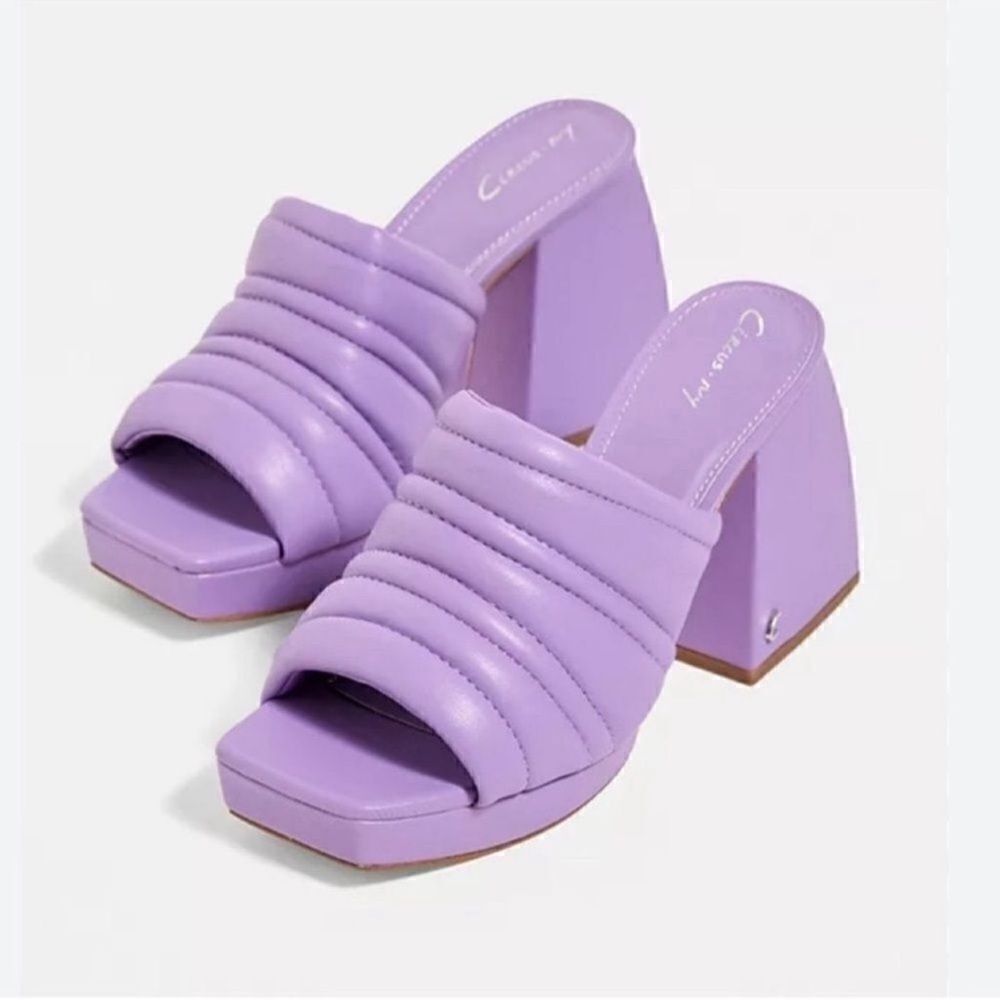 Circus NY Lilac Purple Mule Sandals(Size 8.5M)
